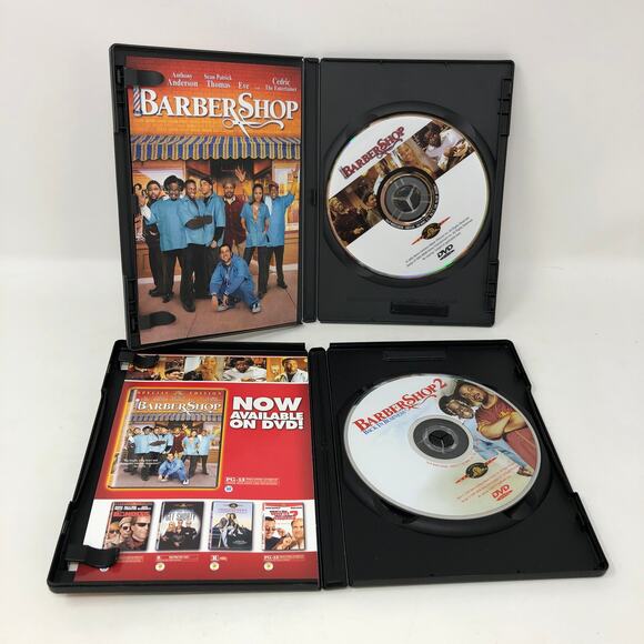 Barbershop and Barbershop 2 DVD Special Edition Widescreen Comedy Ice Cube - Picture 8 of 10